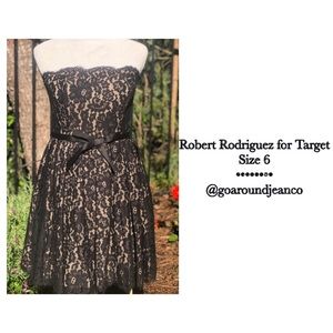 Robert Rodriguez for Target Black Lace Dress 6